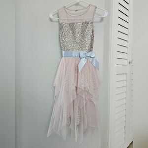 Sequin & Tulle Girls Dress